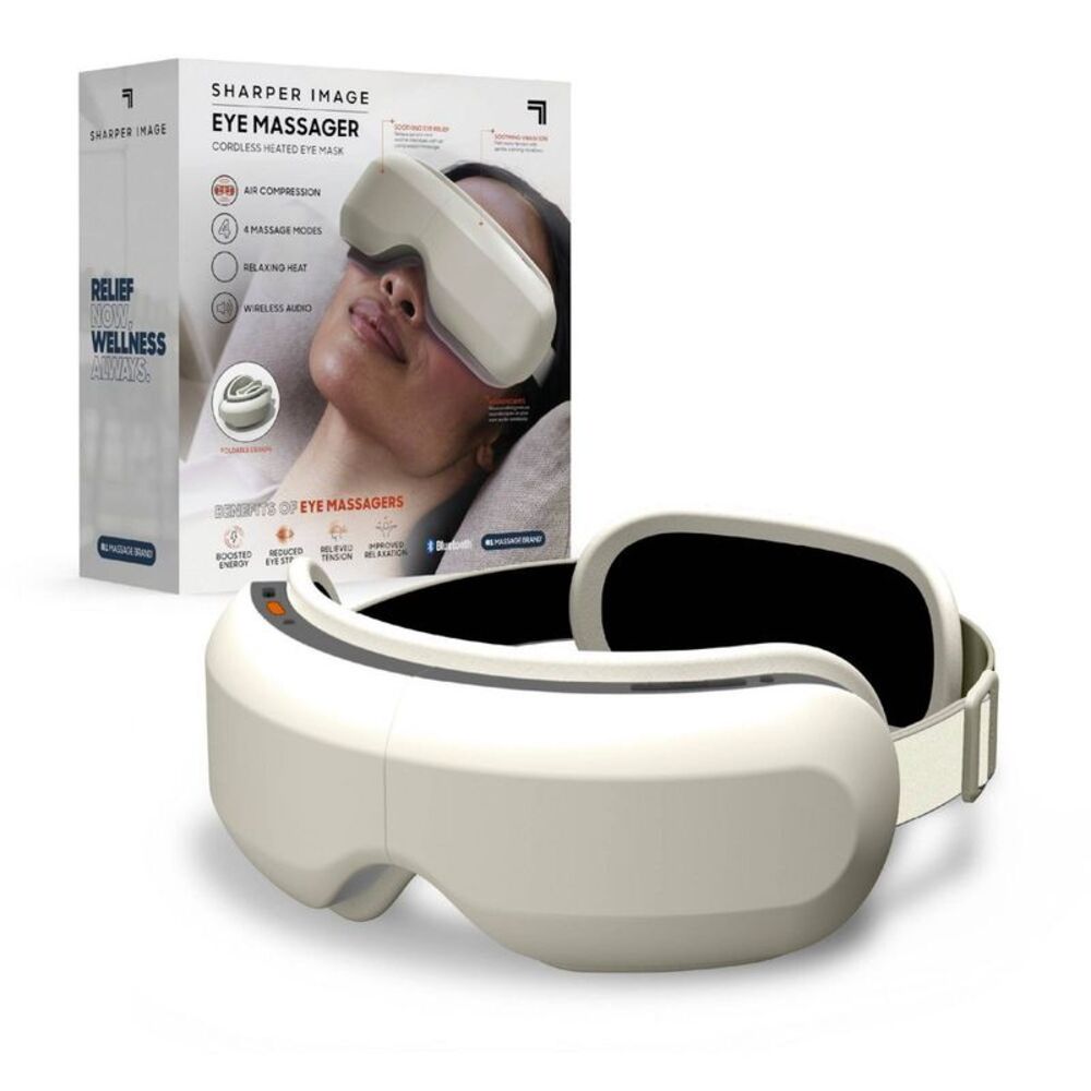 Sharper Image Eye Massager and Cordless Heated Eye Mask